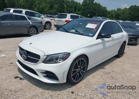 2019 Mercedes-Benz C 300 from USA, damaged, VIN 55SWF8DB7KU319255